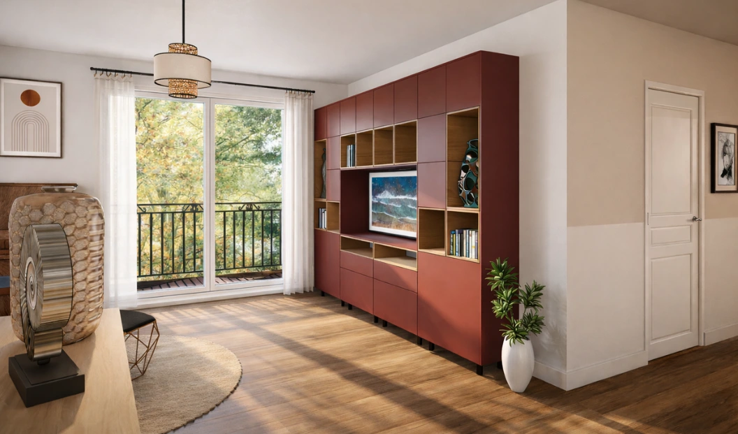 Bibliothèque et télévision – Projet Tulipes