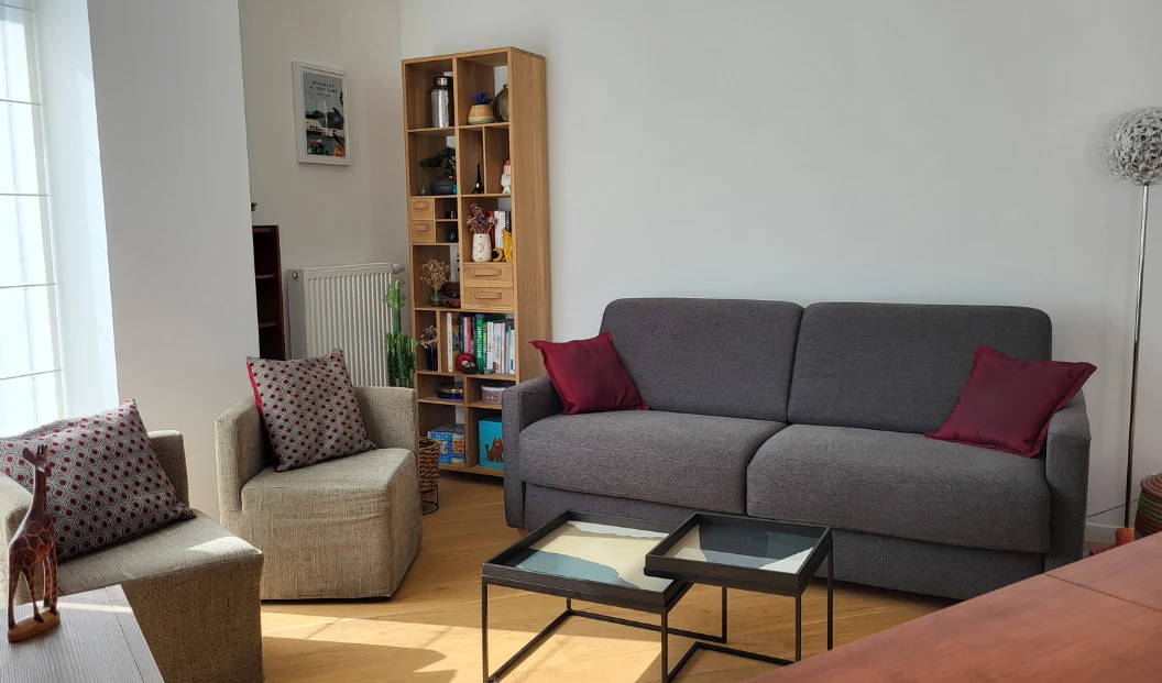 Salon aménagé – Projet Bontemps