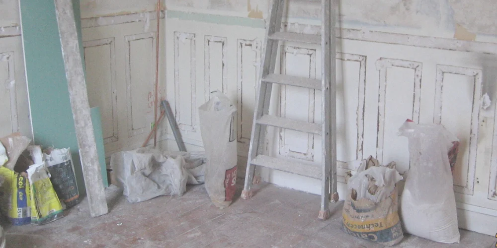 Le séjour avant rénovation totale – Projet Brune