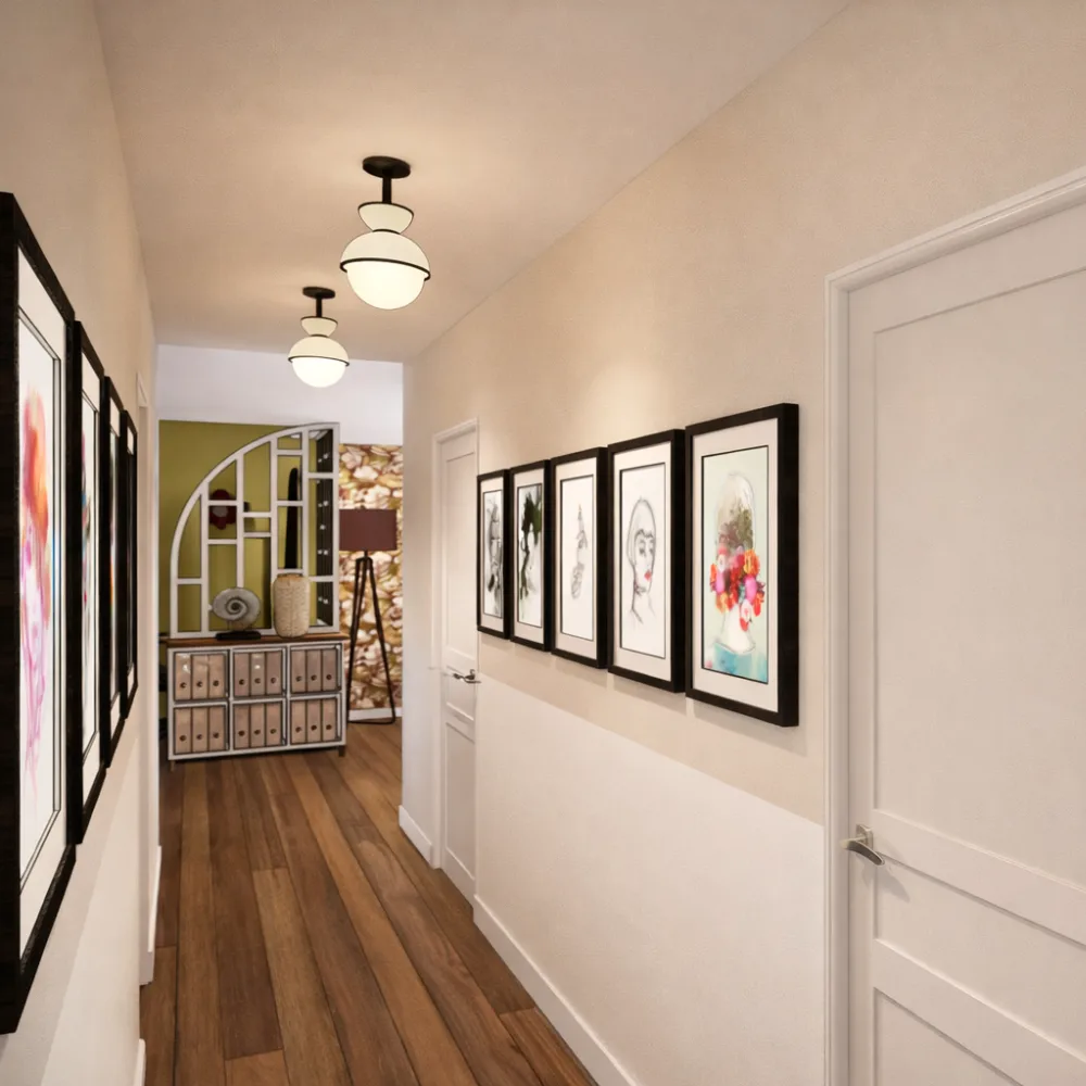 Couloir graphique – Projet Tulipes