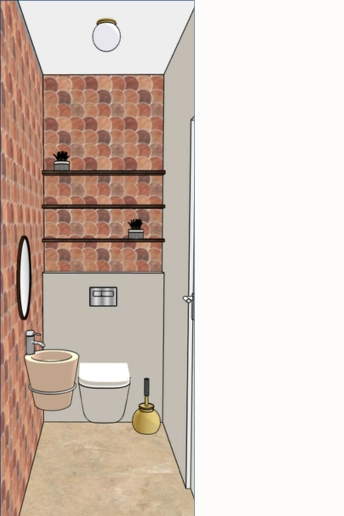 WC décorés – Projet Menestrels